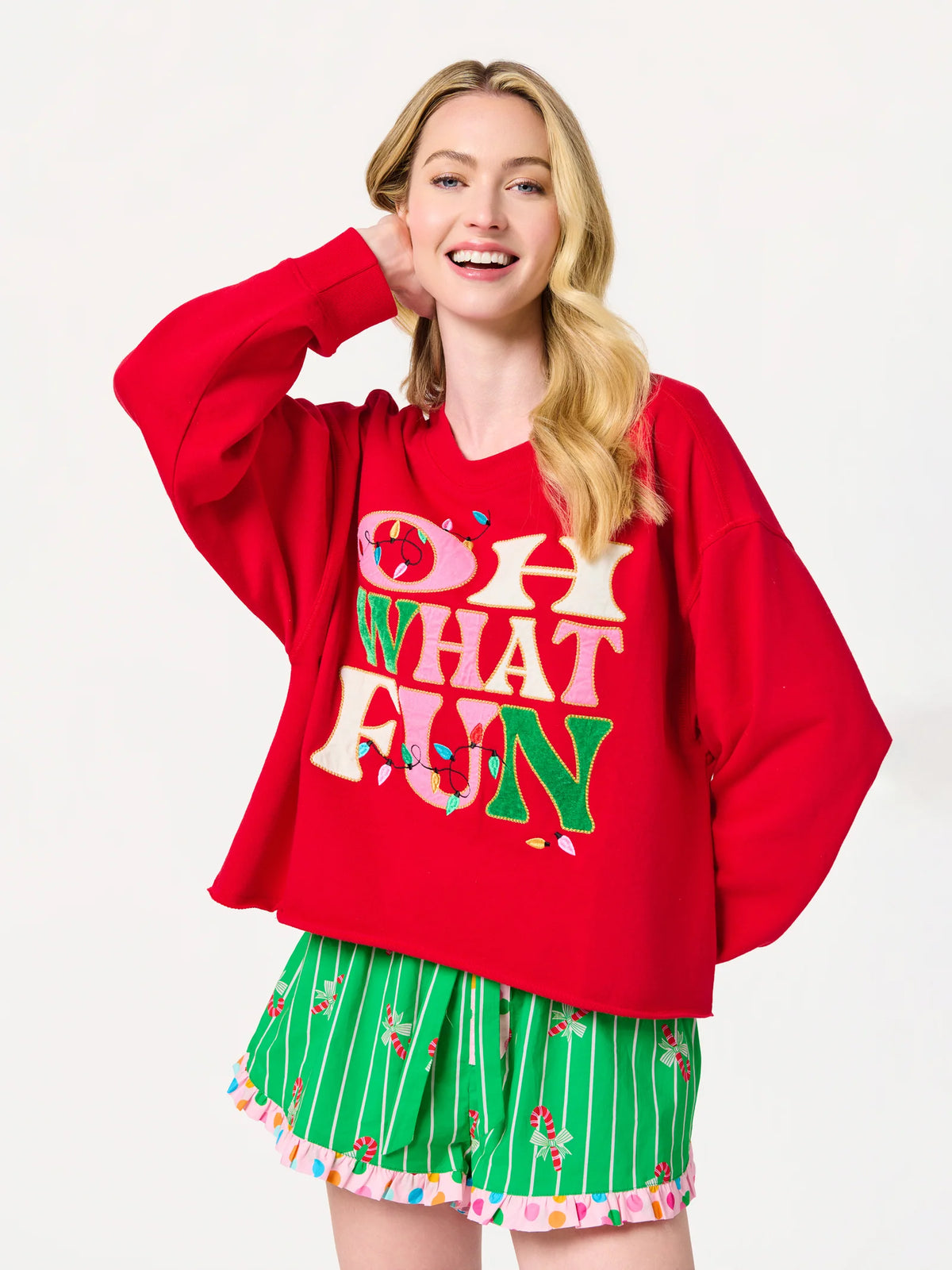 Oh What Fun Lounge Sweatshirt