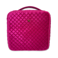 Mini Diva Makeup Case in Fuchsia Velvet