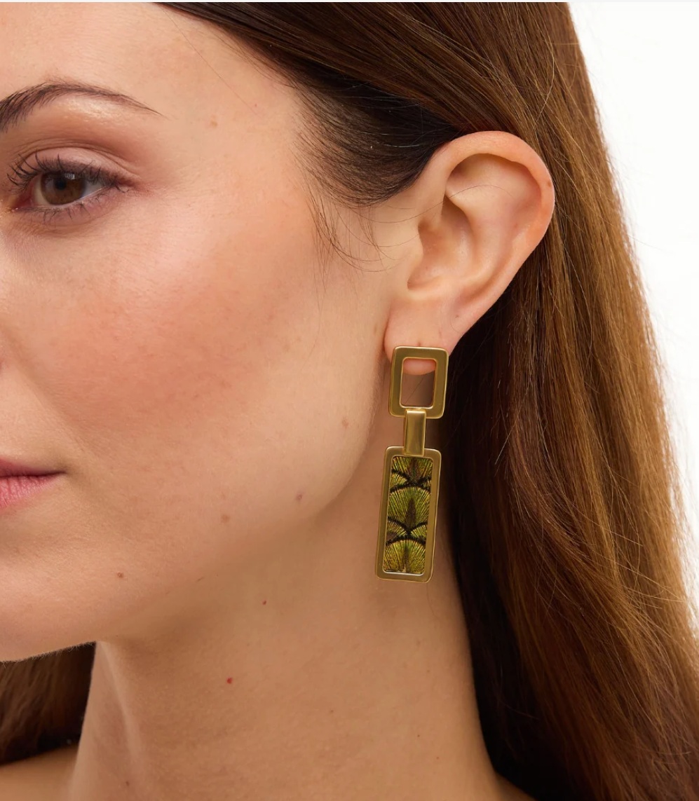 Coakley Town Rectangular Drop Earring