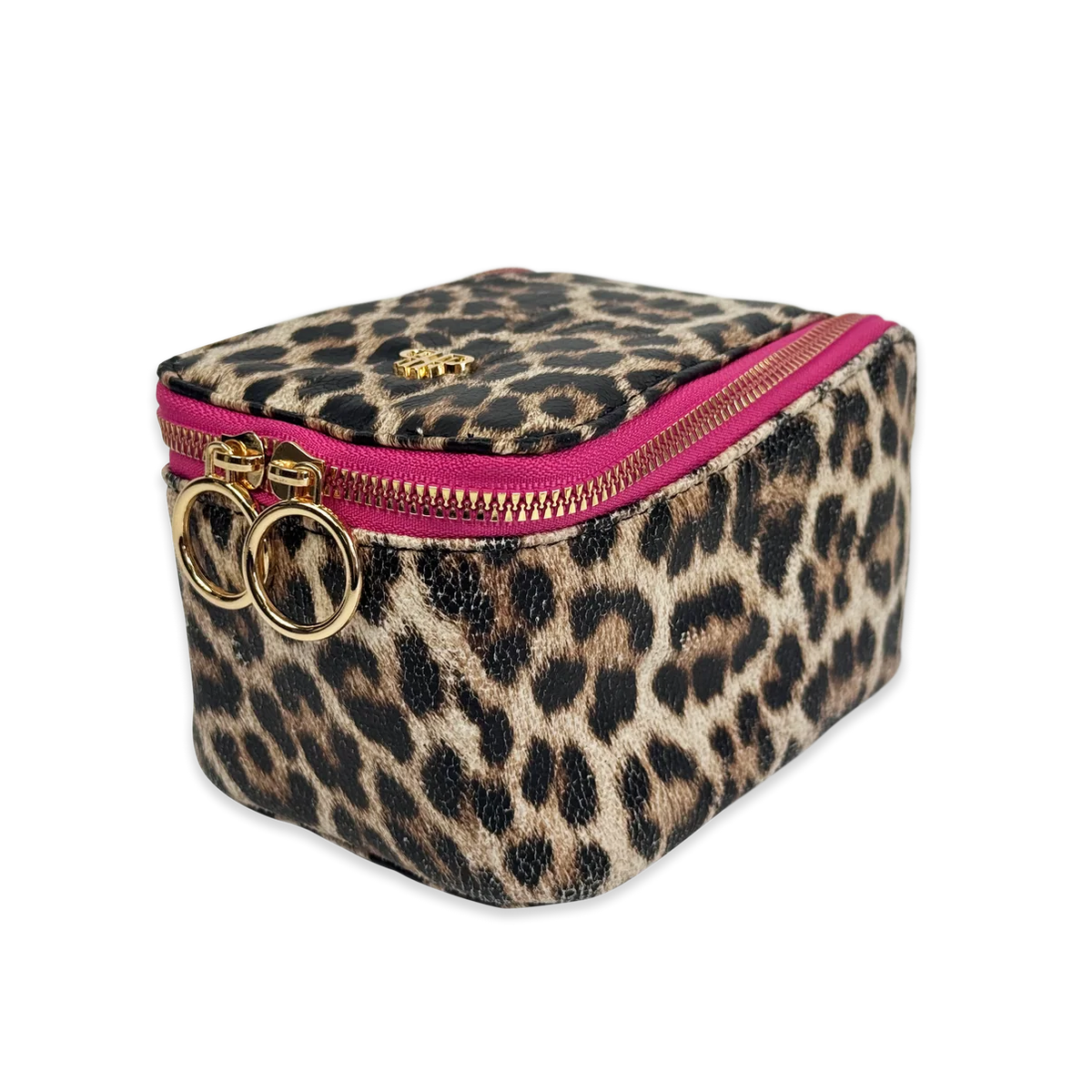 Train Jewelry Case in Fierce Leopard