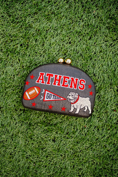 Athens Embroidered Clutch