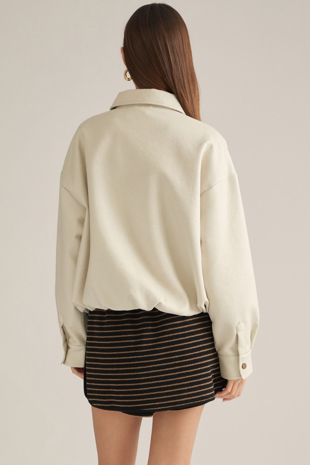 Faux Leather Jacket